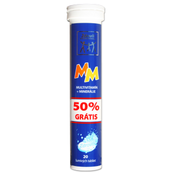 MULTIVITAMÍN A MINERÁLIE 50% grátis